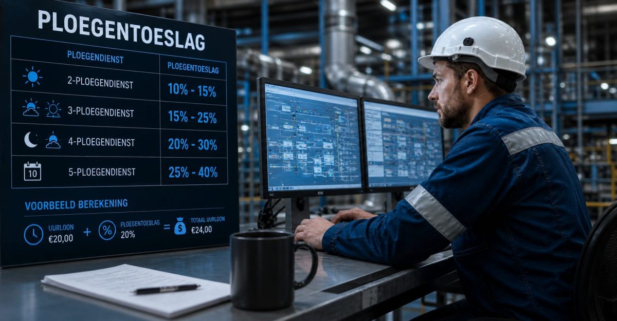 ploegentoeslag fabriek operator