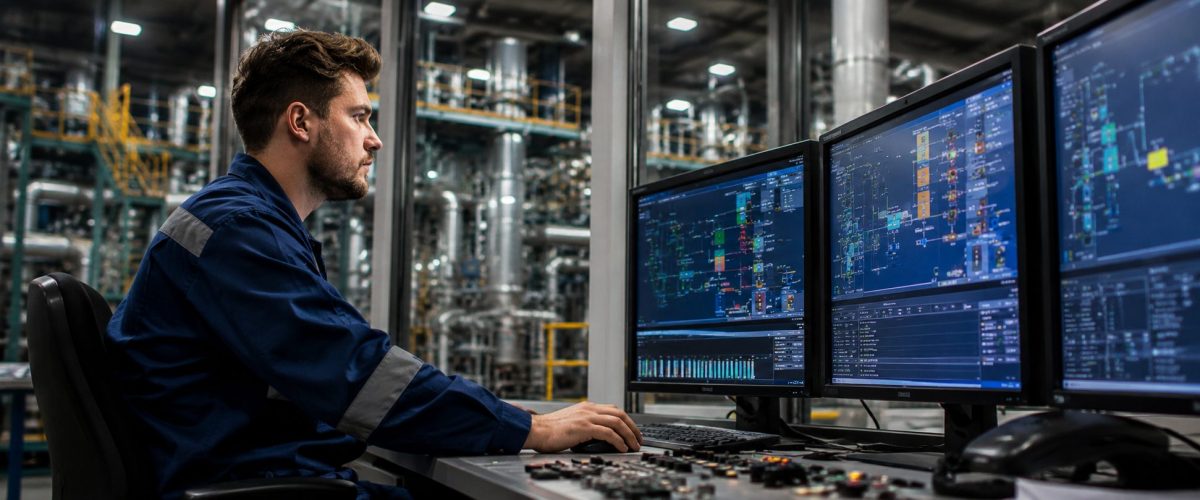 taken procesoperator fabriek